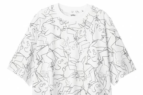 ジーユー×ポケモン 初コラボ！“かくれんぼ＆ねむり”をテーマにピカチュウやイーブイら登場、全51型