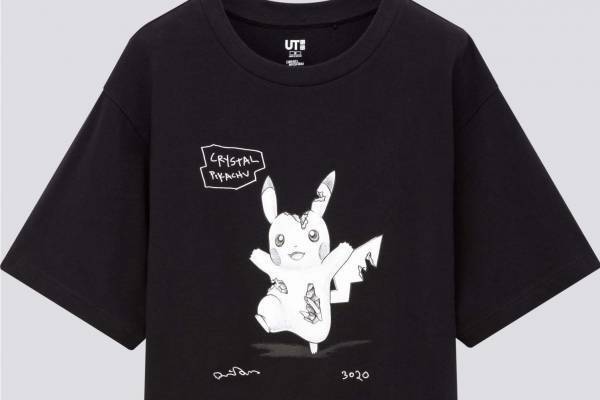 ユニクロUTとポケモン＆ダニエル・アーシャムのコラボTシャツ、“結晶化した”ピカチュウなどプリント