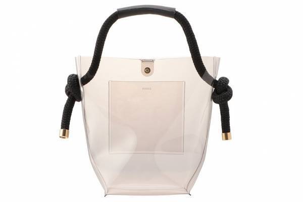 ズッカ、PVC素材のスケルトンバッグ - 定番ヨットロープバッグの新作