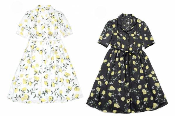 ミルク新作「ハニーレモン」ロマンティックな総柄シャツワンピやレモンモチーフピアス