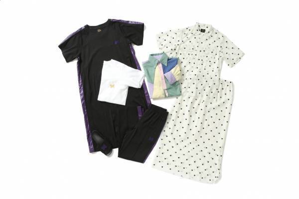 ニードルズ × ビームス ボーイ“蝶”モチーフのワンピースやサンダル、ハート刺繍のセットアップも