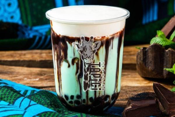 タピオカチーズティー専門店「タピチ ティースタンド」からチョコミント味の限定メニュー