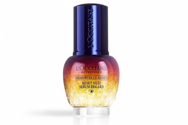 ロクシタン夜用目元美容液「イモーテル オーバーナイトリセットアイセラム」疲れリセットでクリアな目元に