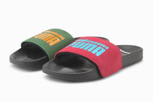 プーマの20年夏新作ユニセックスサンダル、左右非対称カラーやスニーカー型スリッポンなど