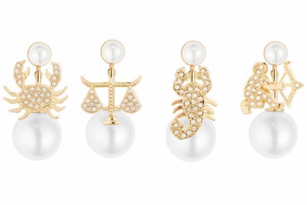 ディオールのジュエリー「トライバル」カニやサソリ煌めく、12星座モチーフの新作ピアス