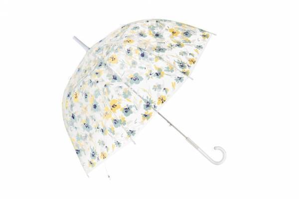 フランフラン新作レイングッズ、ロマンティックなドーム型ビニール傘やPVC素材のクリアバッグ