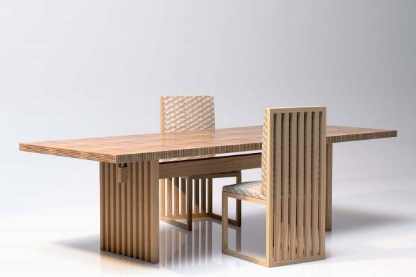 アルマーニ / カーザの新作家具・インテリア、映画女優にオマージュしたソファや幾何学模様のテーブル