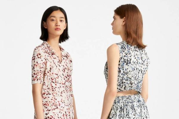 プリーツ プリーズ イッセイ ミヤケの新作、カラフルな涼しげドレスやメッシュプリーツのワイドパンツ