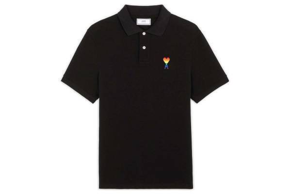 アミ アレクサンドル マテュッシ、“レインボー”ロゴのクラシックポロやTシャツ発売