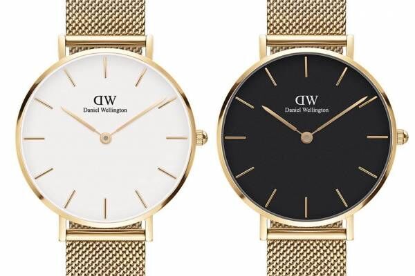 ダニエル ウェリントンの腕時計 ペティット に新色ゴールド 2色の文字盤 3種のサイズで 年5月23日 ウーマンエキサイト 1 2