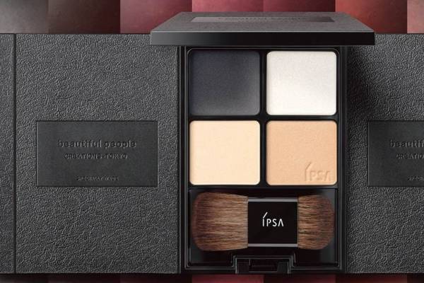 イプサ＆ビューティフルピープル「ライダース」フェイスパレット、“黒から赤へ”変わるチーク入り