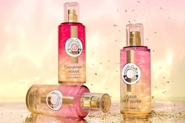 ロジェ・ガレ“ゴールドパール”配合の限定「パフューム ウォーター」ジンジャー ルージュ＆フィグの香り