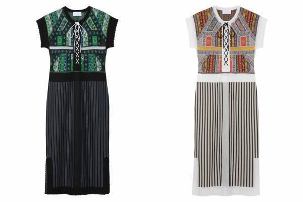 マメ クロゴウチ、モロッコのステンドグラスやモザイクタイル着想の新作 - ワンピースやジャケットなど