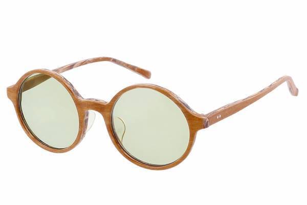 Zoff×熊谷隆志のサングラス第2弾、“アメリカンクラシック”テーマのウッド調フレームなど