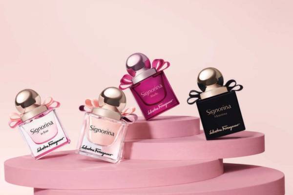 サルヴァトーレ フェラガモのフレグランス「シニョリーナ」がミニサイズに、4種の香りで展開