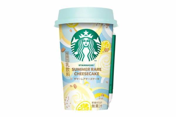 スターバックスの新作チルドカップ「サマーレアチーズケーキ」爽やかなレモン＆サブレ香るミルク
