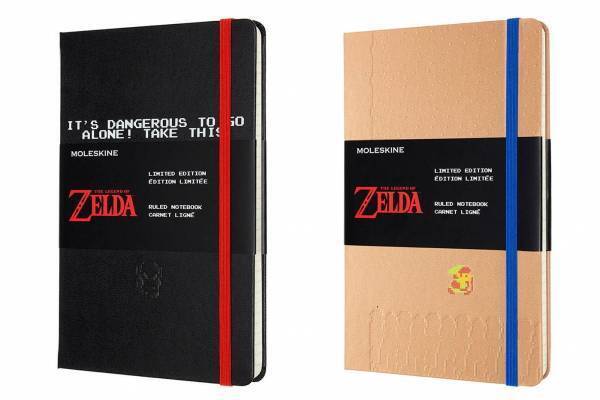 モレスキンから初代「ゼルダの伝説」をモチーフにした限定ノートブック