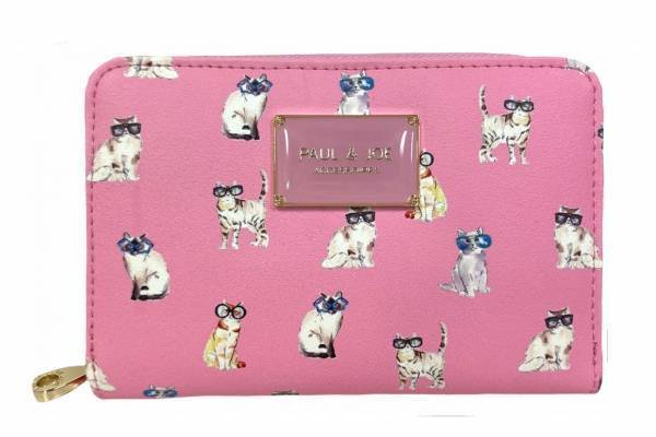 ポール & ジョー アクセソワの人気ウォレット、“サングラス”をかけたネコ総柄やヌネット主役など