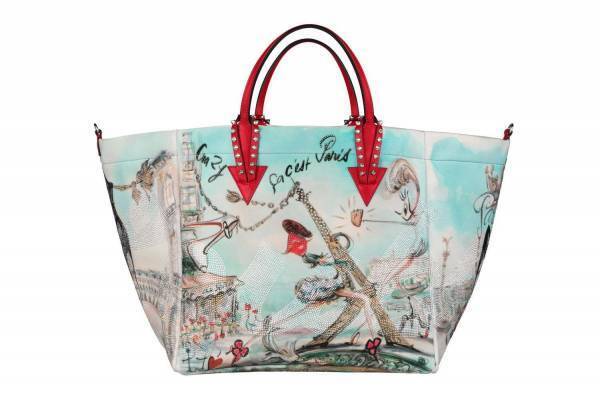 クリスチャン ルブタンの新作トートバッグ「カバラパリ」空想で描いた“昼／夜のパリ”