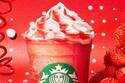 スターバックスに苺の新作フラペチーノ、発泡感で“シュワッと”or果肉感で“ゴロッと”2つの味が登場