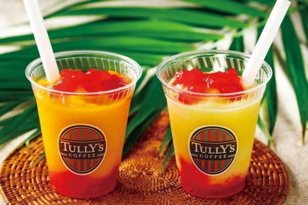 タリーズコーヒー“マンゴー×苺ナタデココソース”のフローズンドリンク発売、ふちベアフル新作も