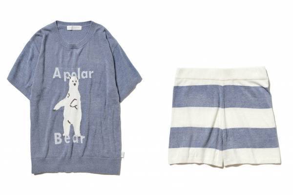 ジェラート ピケ「シロクマ」ルームウェア、ひんやりクールな着心地を家族で