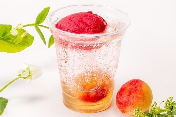 京都・鎌倉の梅体験専門店「蝶矢」カシスシャーベットを乗せた梅ソーダが夏限定で登場