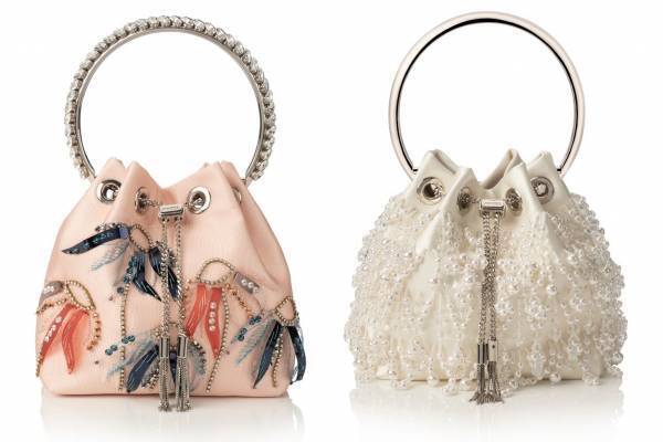 ジミー チュウ「20年秋冬ウィメンズバッグ」“ボンボン”スイーツ着想のパール付きバッグなど