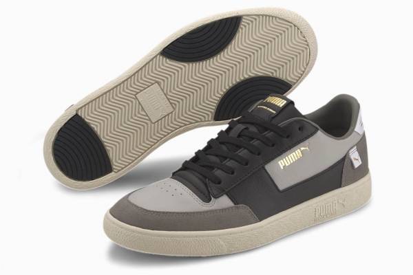 プーマのスニーカー「ラルフ・サンプソン」ローカットアレンジの新作、名バスケ選手のサインを配して