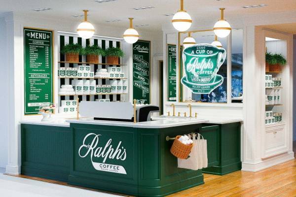 「ポロ ラルフ ローレン」ニュウマン横浜にカフェ「ラルフズ コーヒー」併設店をオープン