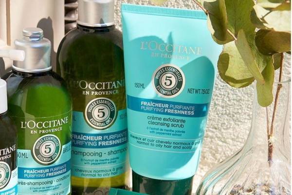 ロクシタンのすっきり爽快“塩シャンプー”、ハーブ＆ビネガーで“うるサラ髪”へ