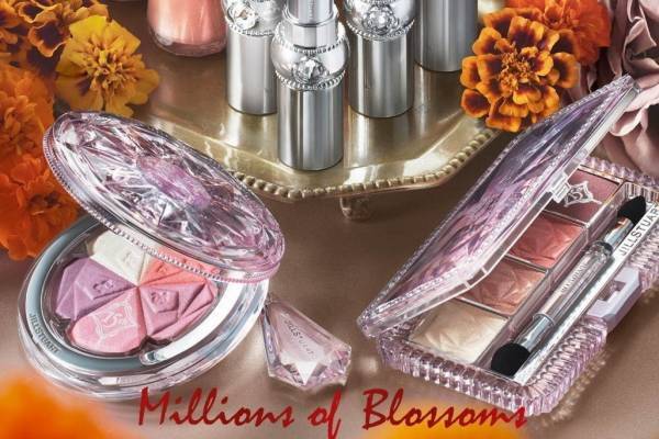 ジルスチュアート ビューティ15周年フラワーモチーフのアイシャドウ＆“宝石の花”限定チーク