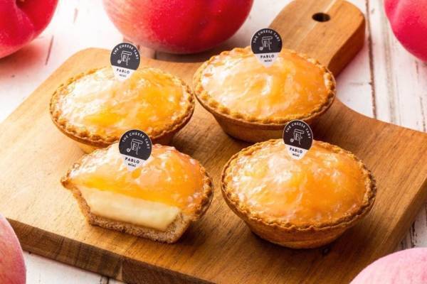 パブロミニ「ぷるっとピーチ」ごろっと桃果肉、冷やして美味しい夏の限定チーズタルト