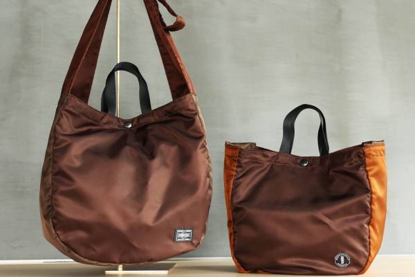 猿田彦珈琲×ポーターの2WAYトートバッグが限定発売 - コーヒー豆型ポーチ付属のパッカブル仕様