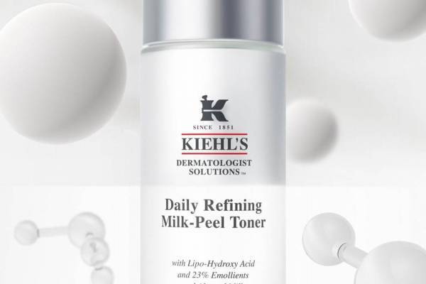 キールズ新作ふき取り化粧水、ピーリング＆潤い効果を1つにした新感覚“肌磨きミルクピール”