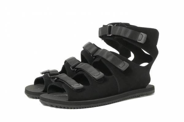 スイコック×ピルグリム サーフ＋サプライ“上品顔”スエードアンクルサンダル