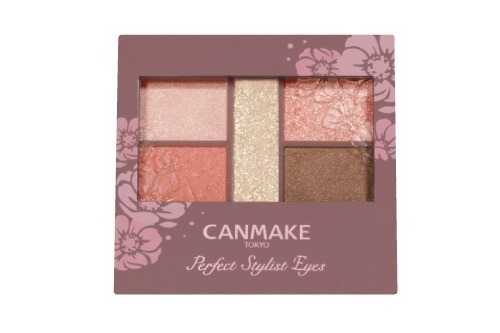 キャンメイクの5色アイシャドウ「パーフェクトスタイリストアイズ」が進化、新色アプリコットピーチも