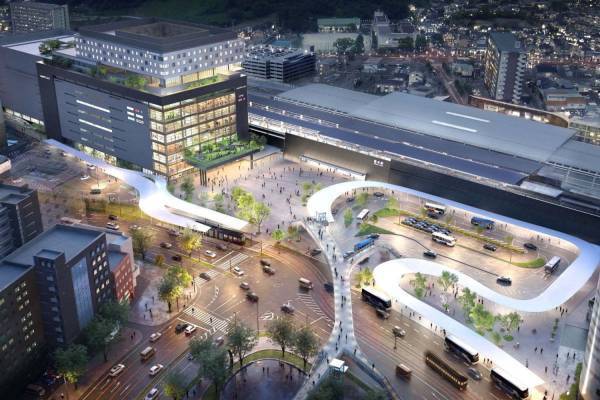 熊本駅前「アミュプラザくまもと」に映画館やユニクロ出店、周辺再開発でホテル「ザ ブラッサム」も