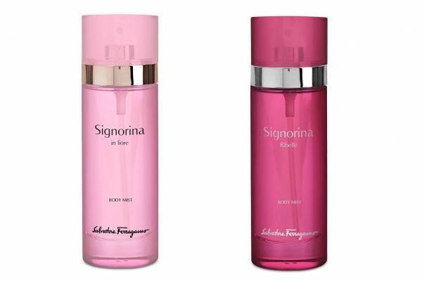 サルヴァトーレ フェラガモ人気香水「シニョリーナ」がカラフルなボディミストに