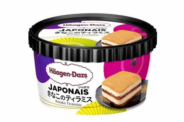 ハーゲンダッツ ジャポネの新作にきな粉×黒蜜の“和ティラミス”、セブン‐イレブン限定で