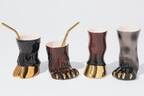ディーゼルリビング“動物の足”マグカップ、ヒョウやクマがモチーフ＆花瓶にしてもOK