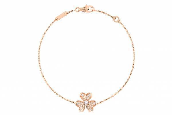 ヴァン クリーフ＆アーペル“ハートの花びら”ブレスレット新作、ローズゴールド×ダイヤモンドの煌めき