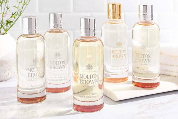 モルトンブラウン「ボディオイル」新作、ピンクペッパー＆ジンジャーリリーなど6種の香り