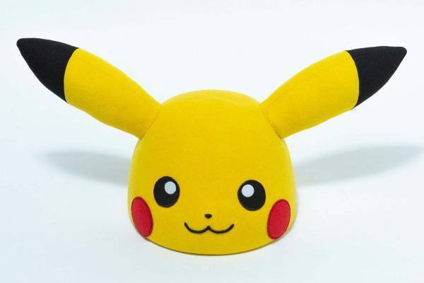 カシラ×ポケモン、ピカチュウ型ハットやカントー地方のポケモン151匹総柄キャップ