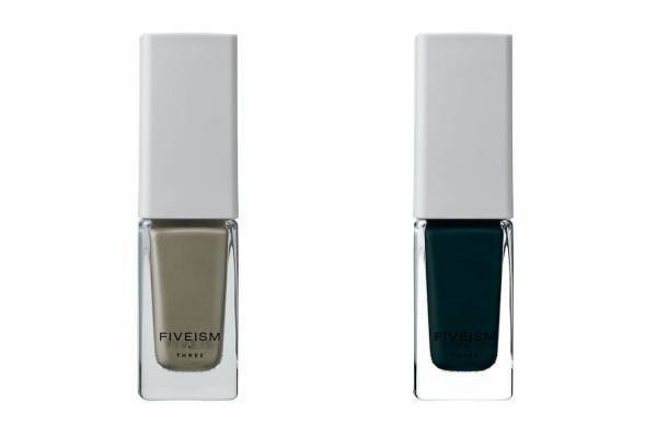 ファイブイズム バイ スリー20年秋コスメ、赤みブラウンの眉＆髭マスカラやダークグリーンのネイル