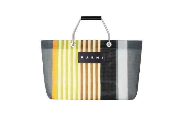 「マルニ ストーン マーケット」表参道ヒルズに限定オープン、人気のストライプバッグの新色も
