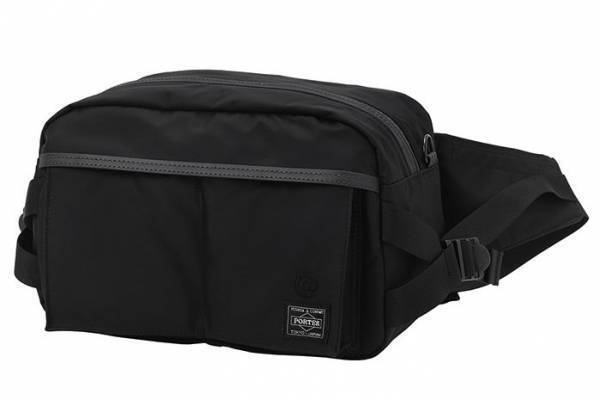 ポーター×ベアブリックのウェストバッグ＆ショッピングバッグ、暗闇で際立つリフレクティブ素材採用