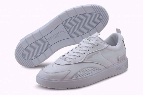 プーマのスニーカー「オスロ プロ クリーン」定番コートシューズをオールホワイトにアレンジ