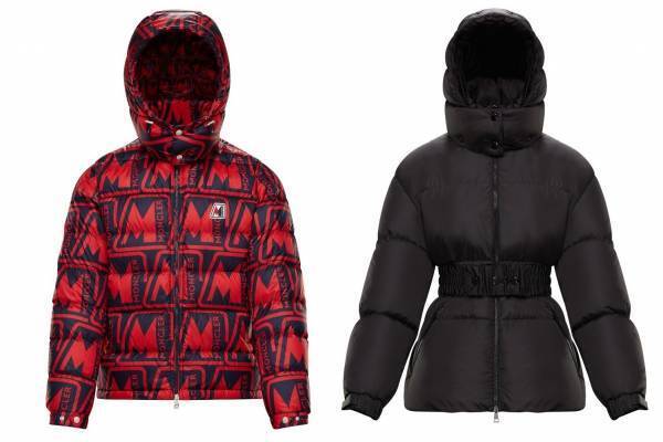 モンクレール“ミラノ”着想のメンズ&ウィメンズアウター、Mロゴ入りやベルト付きダウンジャケット