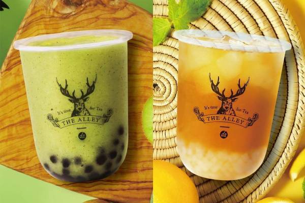 台湾発「ジ アレイ」夏限定メニュー、キウイのタピオカスムージー＆ナタデココ入り緑茶レモンティー